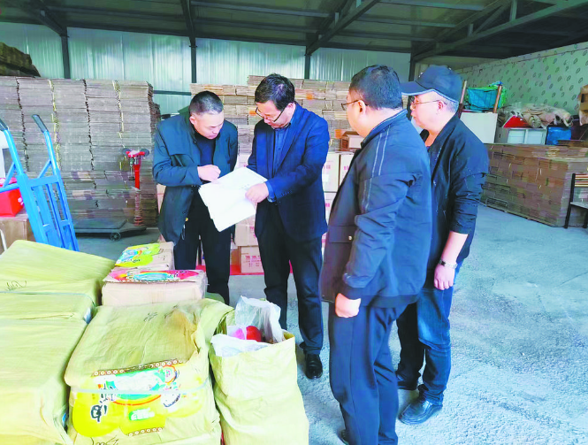 助企暖企零距离 春风行动送温情