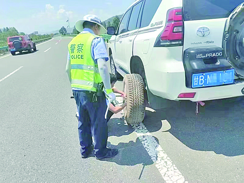 这封送给大通交警的感谢信真暖
